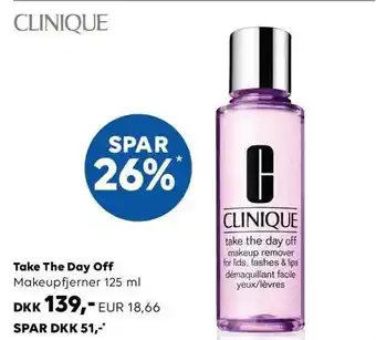 Clinique take the day off