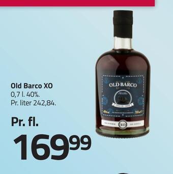 Fleggaard Old barco xo tilbud