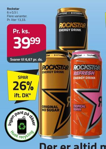 Fleggaard Rockstar tilbud