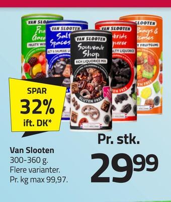 Fleggaard Van slooten tilbud