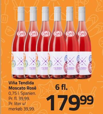 Fleggaard Viña tendida moscato rosé tilbud