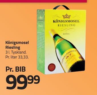 Fleggaard Königsmosel riesling tilbud