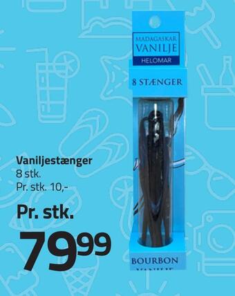 Fleggaard Vaniljestænger tilbud