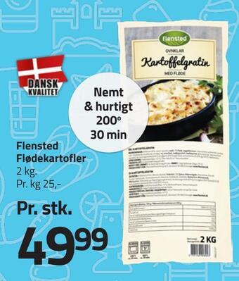 Fleggaard Flensted flødekartofler tilbud