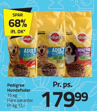 Fleggaard Pedigree hundefoder tilbud