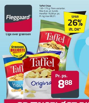Fleggaard Taffel chips tilbud