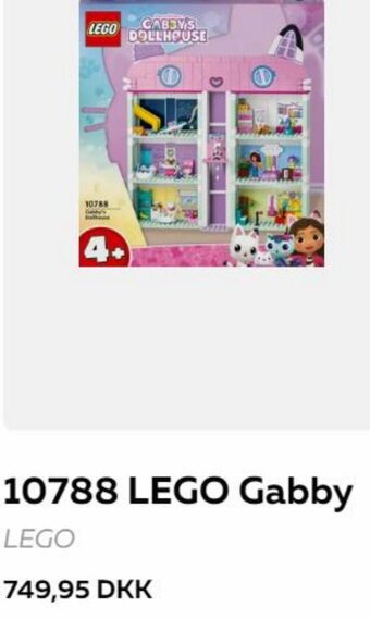 Legekæden 10788 LEGO Gabby tilbud