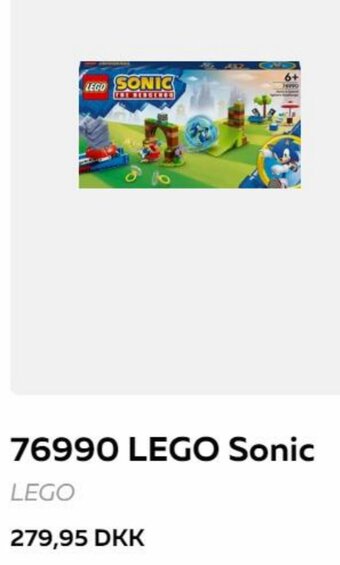 Legekæden 76990 LEGO Sonic tilbud