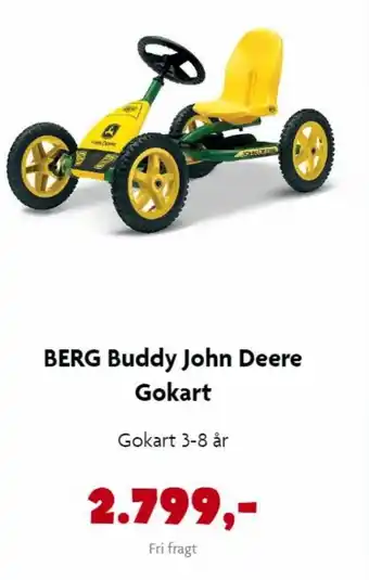 BERG Buddy John Deere Gokart