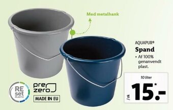 Lidl Spand 10 Liter tilbud