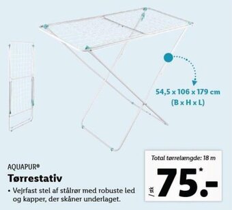Lidl Tørrestativ tilbud