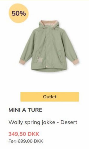 MINI A TURE Wally spring jakke - Desert