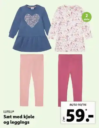 Lidl Sæt Med Kjole Og Leggings tilbud