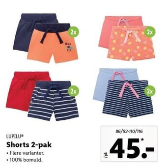 Lidl Shorts 2-Pak tilbud
