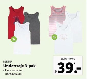 Lidl Undertrøje 3-Pak tilbud