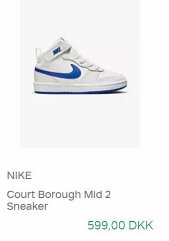 NIKE Court Borough Mid 2 Sneaker