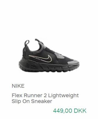 NIKE Flex Runner 2 Lightweight Slip On Sneaker