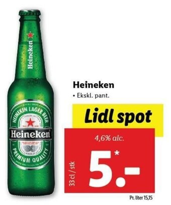 Lidl Heineken tilbud