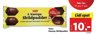 Lidl Toms Kæmpe Skildpadder 112g tilbud
