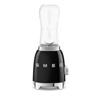 Kop & Kande Smeg personal blender sort inkl. 2 stk. flasker 0,6 liter tilbud