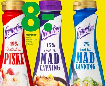 Coop 365 Cremefine* 250 ml. tilbud