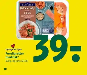 Coop 365 Færdigretter med fisk* 320 g tilbud