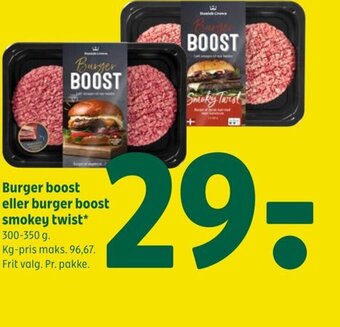 Burger boost eller burger boost smokey twist*