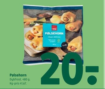 Coop 365 Pølsehorn tilbud
