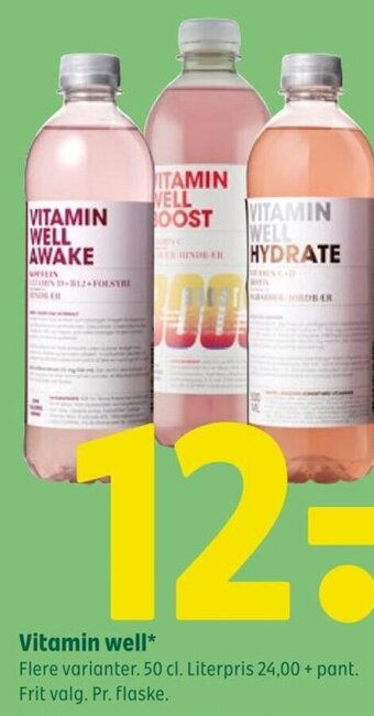 Coop 365 Vitamin well* tilbud