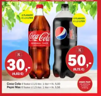 Købmandsgården Coca cola cola tilbud