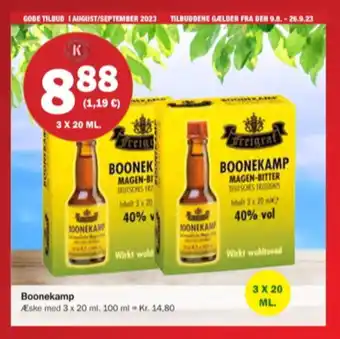 Boonekamp bitter