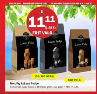 Nordthy fudge lakrids