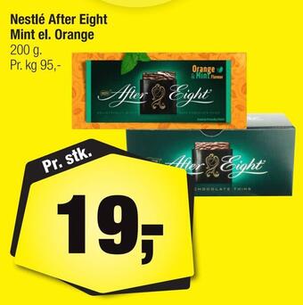 Nestlé after eight mint el. orange