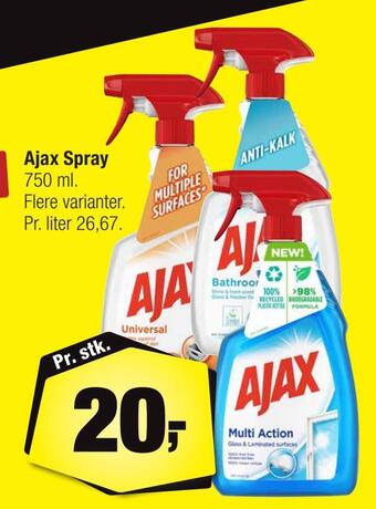 Calle Ajax spray tilbud