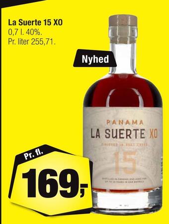 Calle La suerte 15 xo tilbud
