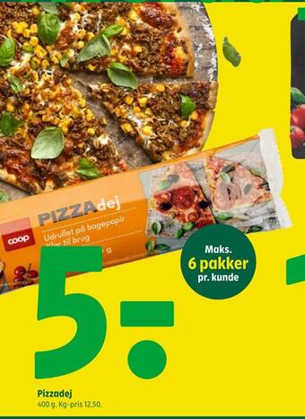 Coop 365 Pizzadej tilbud