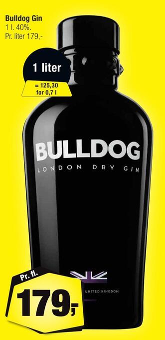 Calle Bulldog gin tilbud