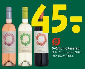 Coop 365 O-organic reserva tilbud
