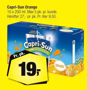Calle Capri-sun orange tilbud