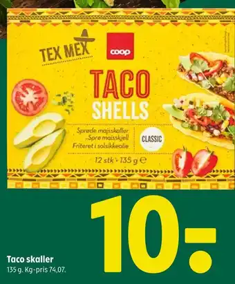 Taco skaller