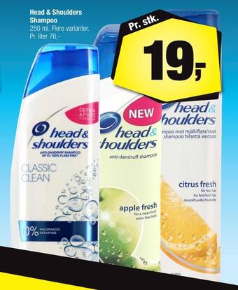 Head & shoulders shampoo