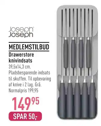 Drawerstore knivindsats