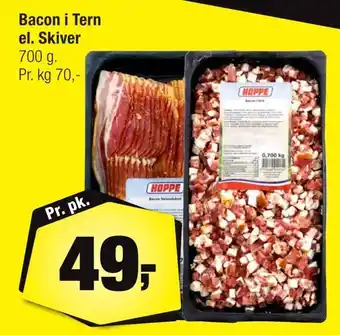 Calle Bacon i tern el. skiver tilbud