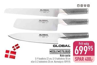 Imerco Kniv serie tilbud