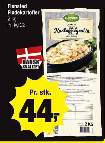 Calle Flensted flødekartofler tilbud