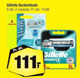 Calle Gillette barberblade tilbud