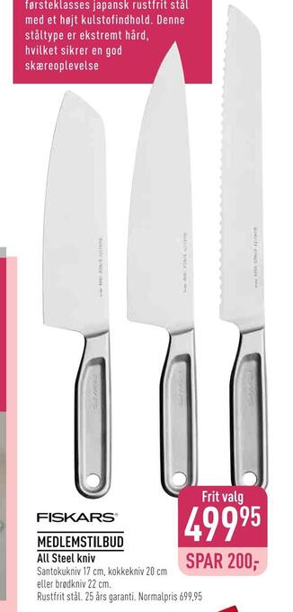 Imerco All steel kniv tilbud