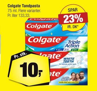 Calle Colgate tandpasta tilbud