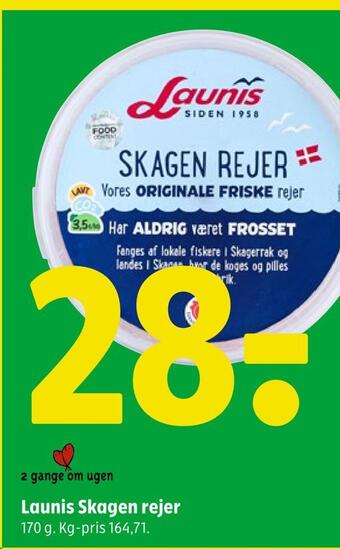 Coop 365 Launis skagen rejer tilbud
