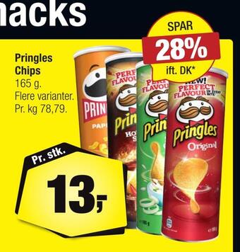 Calle Pringles chips tilbud